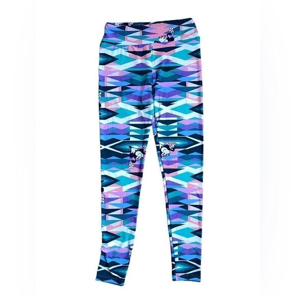 LuLaRoe One Size Leggings • Disney’s Minnie Mouse • Multicolor•Geometric Designs - Picture 1 of 12